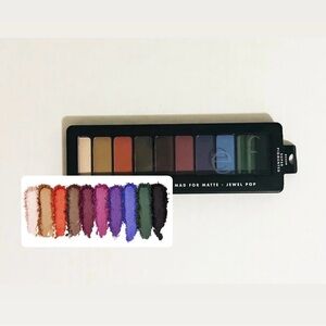 e.l.f. Mad for Matte Eyeshadow Palette Jewel Pop